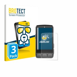 BROTECT Schutzglas für Wahoo Elemnt Roam V3 (3 Stück) Schutzfolie Panzer Folie Glas [Extrem Kratzfest 9H, Anti-Fingerprint, Ultra-Transparent]