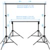 ITOTIN Backdrop Stand 10x7ft(WxH) Photo Studio Background Stand Support System
