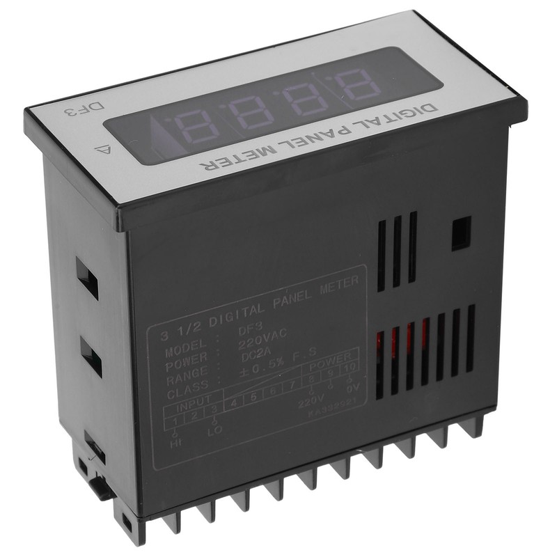 BERM Digital Panel Meter 3 1/2 Digits Digital Current Voltage