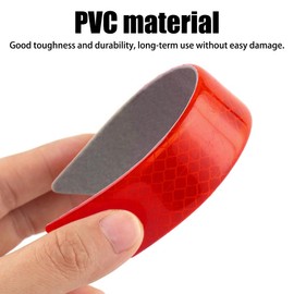 MiOYOOW Car Reflective Marker Stickers, 8PCS Adhesive Auto Warning Strips Car Exterior Accessories for Vehicle Bicycles Motors