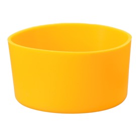 PATIKIL Silicone Boot, 1pcs Bottom Sleeve Protector, Anti-Slip Protective Sleeve for Water Bottle, Car Travel Cup, Yellow