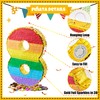 PCFING 20 Inch Number 8 Piñata Rainbow with 30 Inch