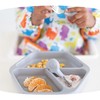 Tiny Twinkle Easy Grip Toddler Utensils Spoon and Fork Set