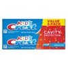 Crest Toothpaste 4.6 Ounce Kids 2-Pack Cavity Protection (136ml) (2