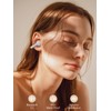 FUNNYEAH JewelPods C01 Wireless Earbuds,Open Ear Earbuds Jewelry-Inspired Designs Metal
