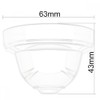 Reproduction Ceiling Rose Cup for use in Retro Ceiling Pendant