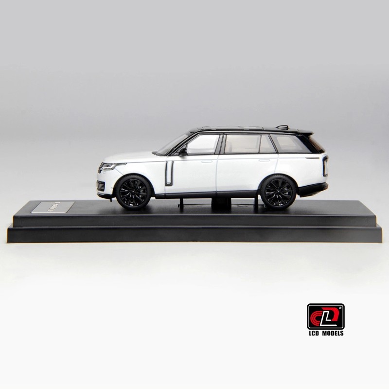 LCD Models 1:64 - 2022 Range Rover White Diecast Model