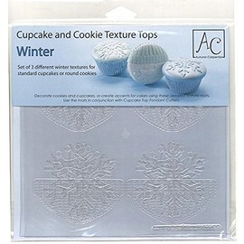 Autumn Carpenter Designs Cupcake Top Impression Mat Set - Winter