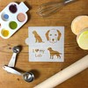 I Love My Lab Cookie and Craft Stencil by Designer