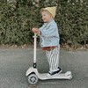 MomnLittle Kick Scooter for Kids Ages 3-10 (Navy) 3 Wheeled