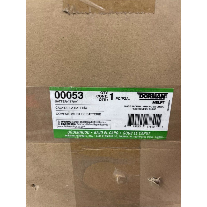 Dorman 00053 Battery Tray for 2007-2012 Dodge Nitro Jeep Liberty