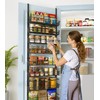 Mefirt Over The Door Pantry Organizer, Wall Mount Spice Rack,