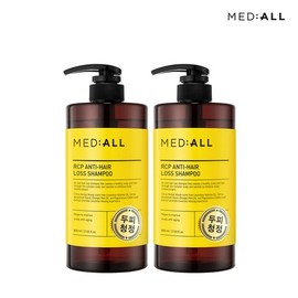 Mediol Scalp Cleansing Hair Loss & Dandruff Relief Mildly Acidic Shampoo 800ml Woody Herbal Scent x2 / 메디올 두피 청정 탈모 비듬 완화 약산성 샴푸 800ml 우디허발향 x2개