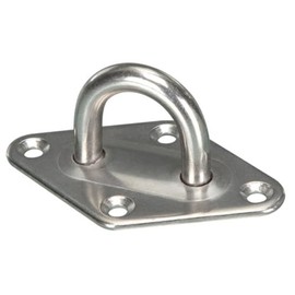 PEREL 50 x 80 mm Stainless Steel Pad Eye