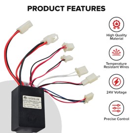 AlveyTech 24 Volt TRE2423V Controller for The Pulse ATV Quad Ride-On - Replacement Model TRE2423V Speed Controller, Motor Control Module for Electric 24 Volt System Only