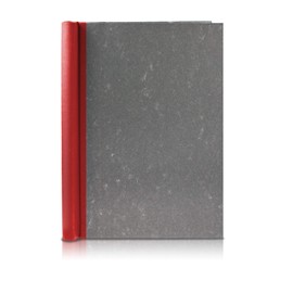 FAIRklemmt Clip Binder Cloudy Marble A5 Red