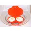 good2heat 4031 2 Egg Poacher, Red, 16 x 3 x