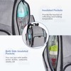 Mancro Diaper Bag Backpack, Large Multifunction Waterproof Travel Baby Changing