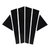 6pcs Window Pillar Post Trim Anti Scratch Glossy Black B