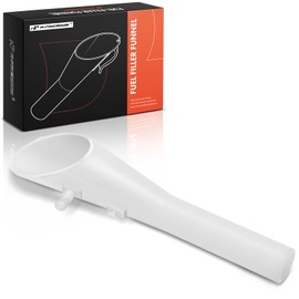 A-Premium Fuel Tank Filler Funnel Tube Compatible with Ford F-150, F150, Escape, Fusion, Edge, Mustang, Taurus, Expedition, Flex & Ram 1500, 2500 & Jeep Grand Cherokee & Dodge & Lincoln & Mercury