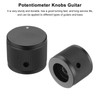sourcing map 2PCS Guitar Knobs Metal, Volume Tone Control Dome