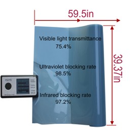 Car sunroof Heat Insulation Film,Car sunroof Film,Sunroof Heat Insulation Film,Skylight Protective Film,Sunroof Shield Armor,Easy to Install (39.37 * 59)