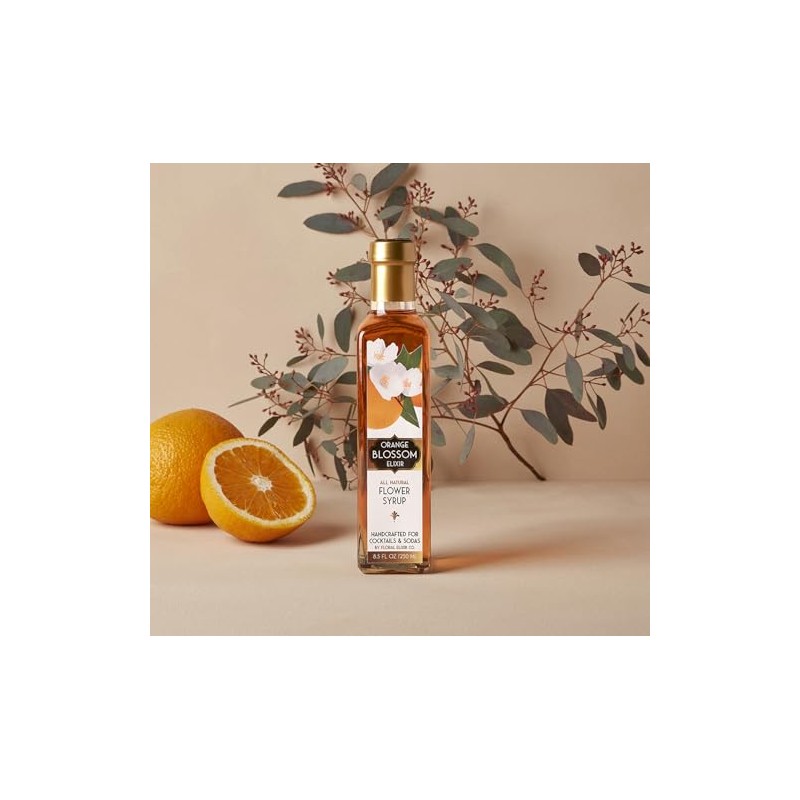 Floral Elixir Co. - All Natural FLOWER Syrup for Cocktails