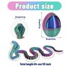 3D Printed Snake Egg Toys with Fidget Snake Inside, 24''