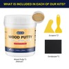 Wood Filler & Wood Putty Kit, 9.87oz(280g) Natual - Quick