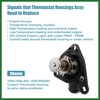 Motoforti 19301PNA003 Engine Coolant Thermostat Housing Assembly for Honda CR-V