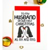 To My Husband On Our First Christmas As Mr And