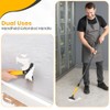 Heavy Duty Floor Scraper with 44.5” long handle, 4” Scraper