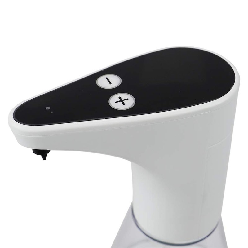 16 oz. White Touchless Automatic Compact Countertop Soap Dispenser by