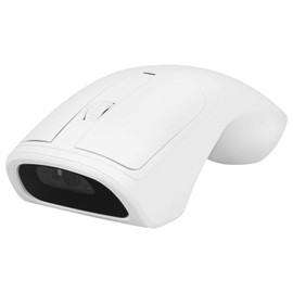 THARO New Wireless Mouse Barcode Scanner, 2-in-1 Design 2D Handheld Barcode Scanner with Wireless Mouse Functions for POS System,Store,Supermarket, Warehouse.(Black)
