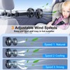 Adjustable Car Fan for Back Seat,Portable USB Fan with Extension