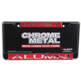 Stockdale North Carolina State Wolfpack Metal Alumni Inlaid Acrylic License Plate Frame