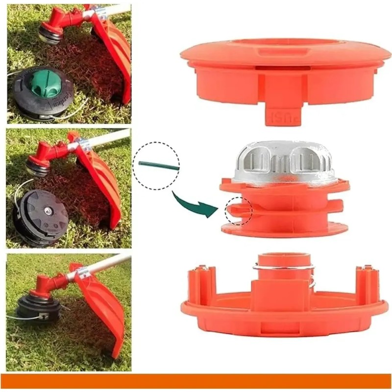 Cabezal Universal Para Desbrozadora Punta De Metalica Acceso