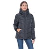 Sebby S.E.B Women's Puffer Jacket with Cozy Faux Fur -