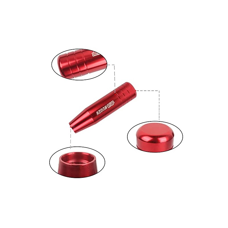 Universal JDM Mugen Red for Manual Transmission Shifter 5 6