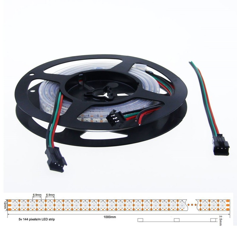 ALITOVE LED Illumination LED Tape Light WS2812B Addressable 5050 RGB
