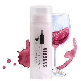 Cocktail Lip Balm - Funny Chapstick for stocking stuffers Adults (Sangria)