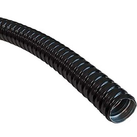 Electriduct 1/4" PVC Coated Liquid-Tight Galvanized Steel Flexible Metal Conduit - 25 Feet