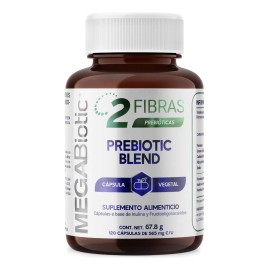 Prebiticos Blend Megabiotic 120 Cpsulas 1130mg Por Porcin Sin Sabor