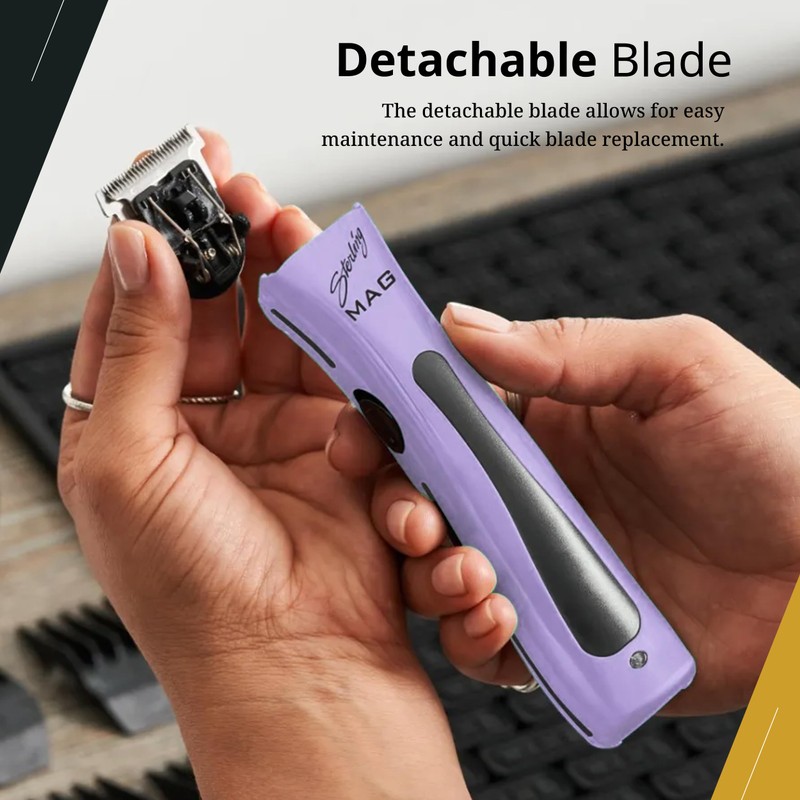 Wahl Professional Sterling MAG Cordless Trimmer, LE Lavender and Navy,
