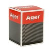 Ager Motorcycle Horn 12V Double Horn Universal Black Fin Plated