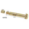 10 Pieces Expansion Bolts – Hexagonal Outer Expansion Sleeve Screws