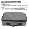 Operitacx Portable Photo Printer Carrying Case Compact Storage Bag for
