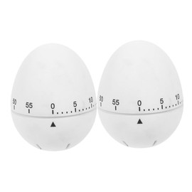 BIUDECO 2pcs Kitchen Timer Rotating Mechanical Timer for Cooking Studying and Management Easy to Clean Compact Design Suitable for Any Kitchen