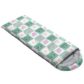 BailiPromise Cute Frog Printed Camping Sleeping Bags,3 Season Warm & Cool Weather,Lightweight,Waterproof Sleeping Bags for Adults & Kids,Traveling,and Outdoors,Camping Gear Equipment,31x90inch