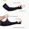 QXURkut Arm Sleeve for Women Men, 5 Pairs Cooling UPF50